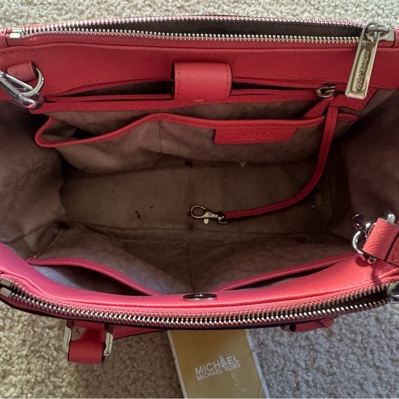 Michael Kors Coral Satchel - Picture 6 of 8